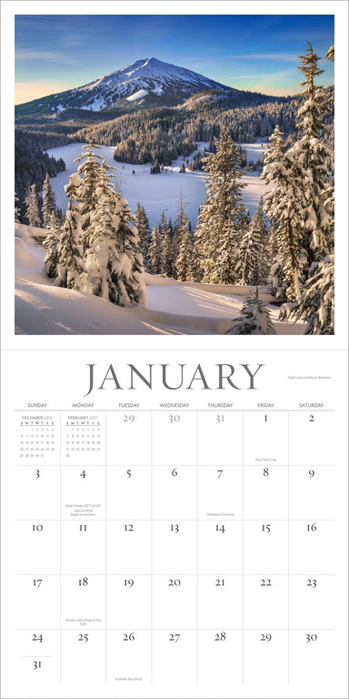 Oregon, My Oregon 2027 Wall Calendar