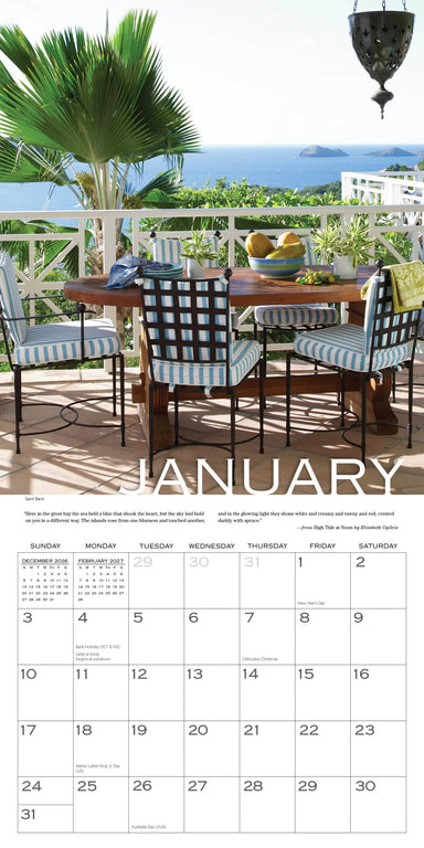 Out on the Porch 2027 Wall Calendar