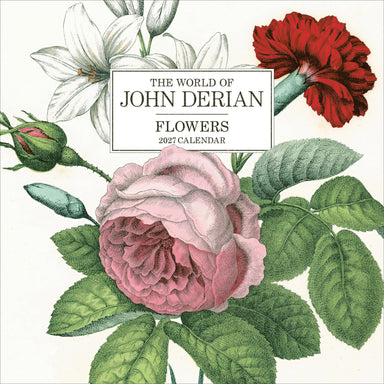 The World of John Derian Flowers 2027 Wall Calendar