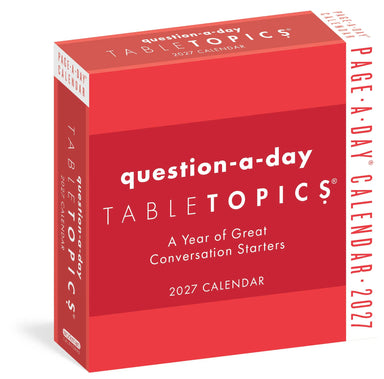 TableTopics Question-A-Day 2027 Page-A-Day Calendar