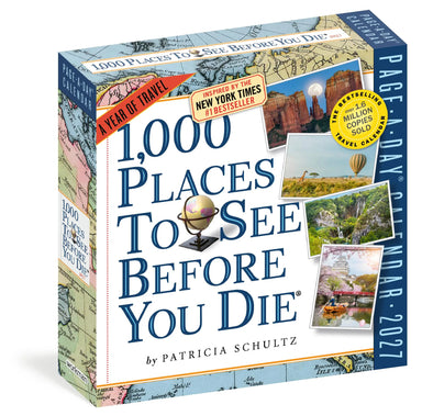 1,000 Places to See Before You Die 2027 Page-A-Day Calendar