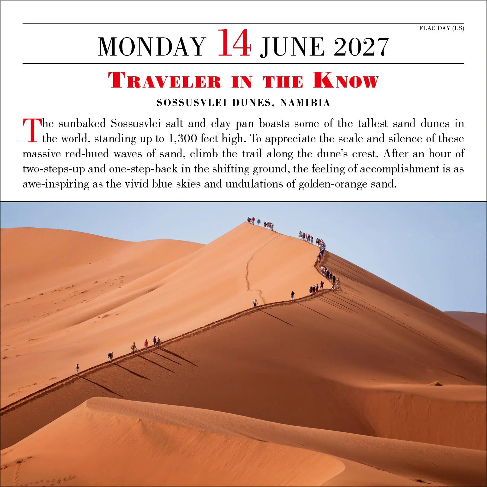 WRK 1,000 Places to See Before You Die 2027 Page-A-Day® Calendar