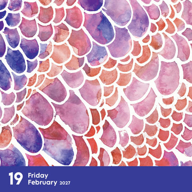 A Year of Reverse Coloring 2027 Page-A-Day Calendar