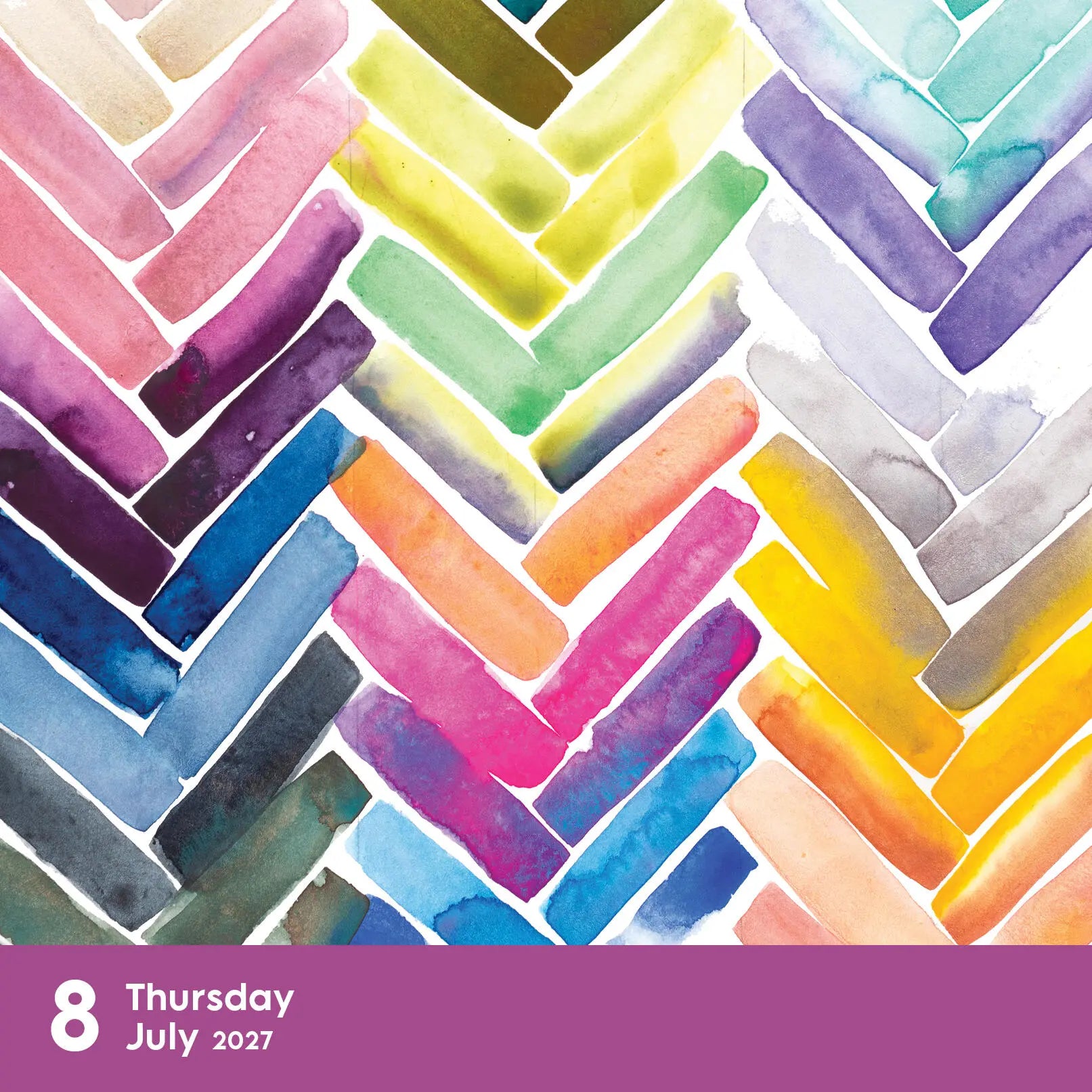A Year of Reverse Coloring 2027 Page-A-Day Calendar