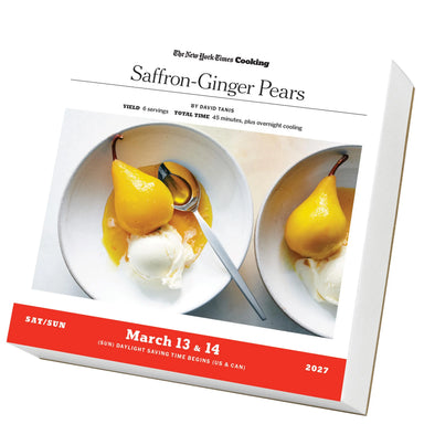 The New York Times Cooking 2027 Page-A-Day Calendar