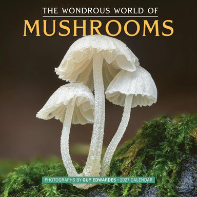The Wondrous World of Mushrooms 2027 Wall Calendar