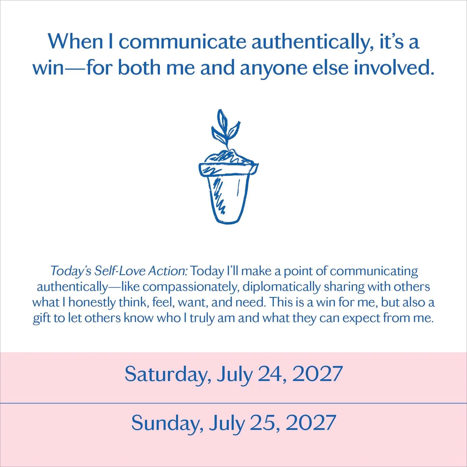 WRK Year of Self-Love 2027 Page-A-Day® Calendar