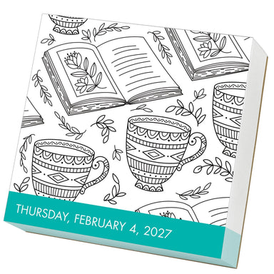 Calm Coloring 2027 Page-A-Day Calendar