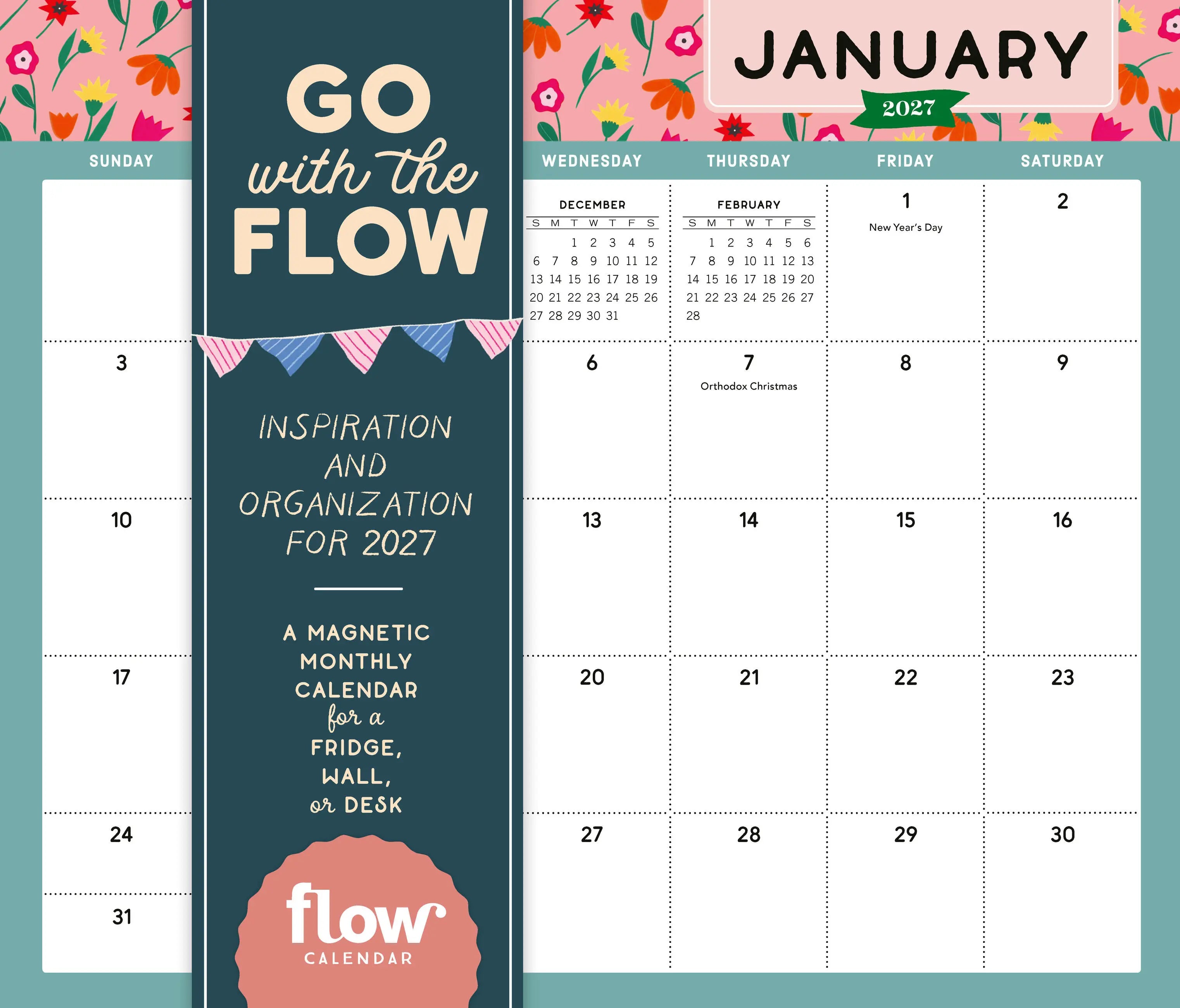 WRK Go with the Flow: Inspiration and Organization for 2027