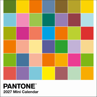 Pantone 2027 Mini Wall Calendar