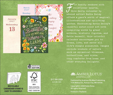 Katie Daisy 2027 Page-A-Day Calendar