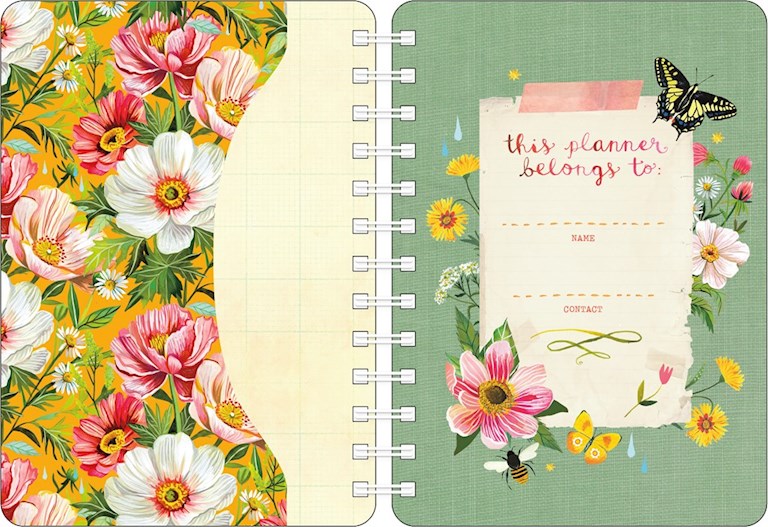 Katie Daisy Where Love Grows 2027 Weekly Planner Calendar