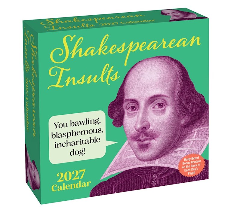 AMC Shakespearean Insults 2027 Day-to-Day Calendar