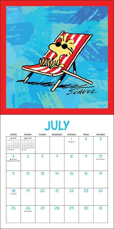 AMC PEANUTS®: @Snoopygrams 2027 Mini Wall Calendar