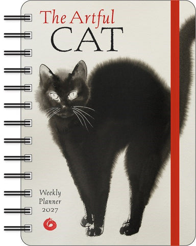 The Artful Cat 2027 Weekly Planner Calendar