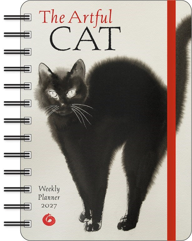 The Artful Cat 2027 Weekly Planner Calendar