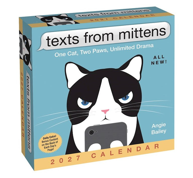 AMC Texts from Mittens the Cat 2027 Day-to-Day Calendar