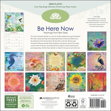 Ram Dass Be Here Now 2027 Wall Calendar