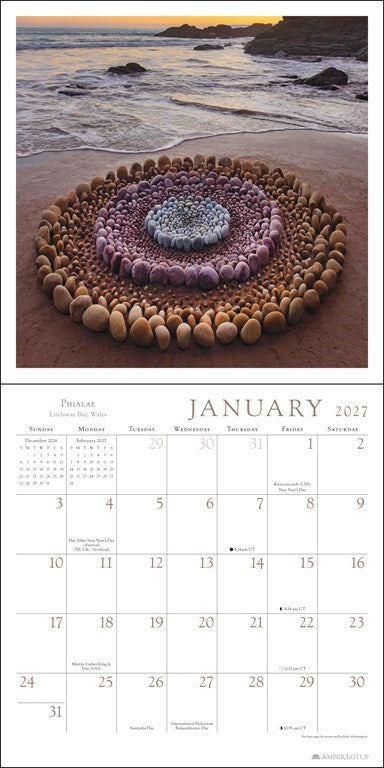 Sculpt the World 2027 Wall Calendar