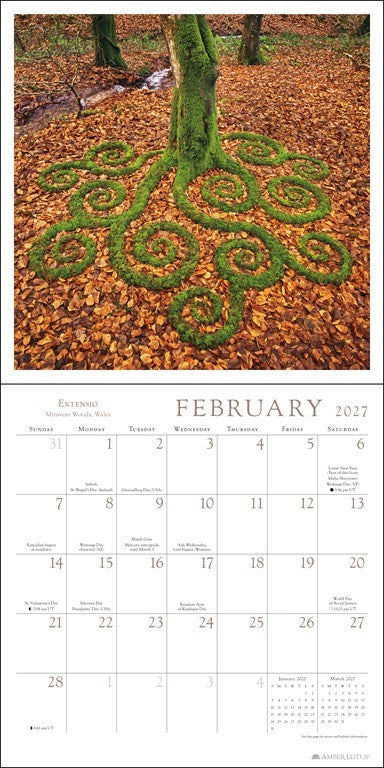 Sculpt the World 2027 Wall Calendar