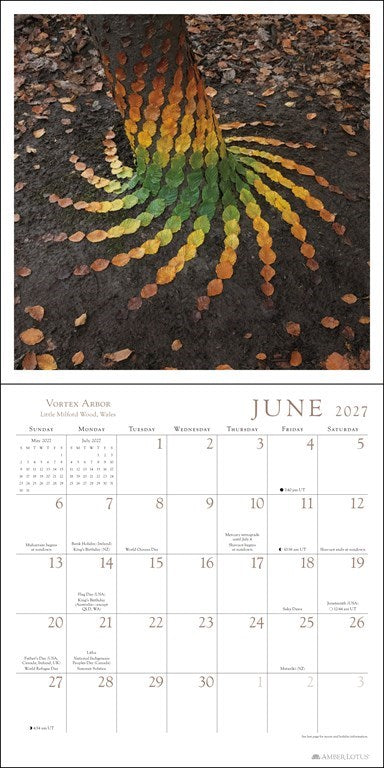 Sculpt the World 2027 Wall Calendar