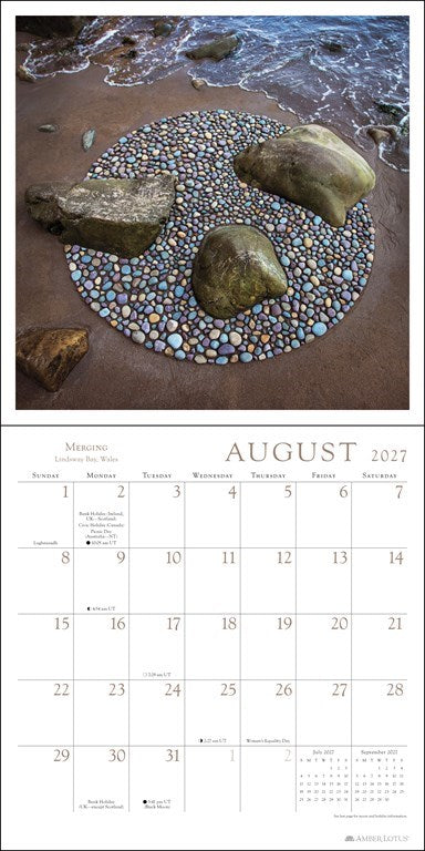 Sculpt the World 2027 Wall Calendar
