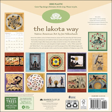 The Lakota Way 2027 Wall Calendar