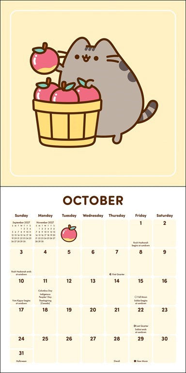 AMC Pusheen 2027 Mini Wall Calendar