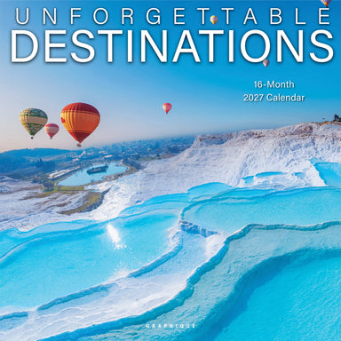 Unforgettable Destinations 2027 Wall Calendar