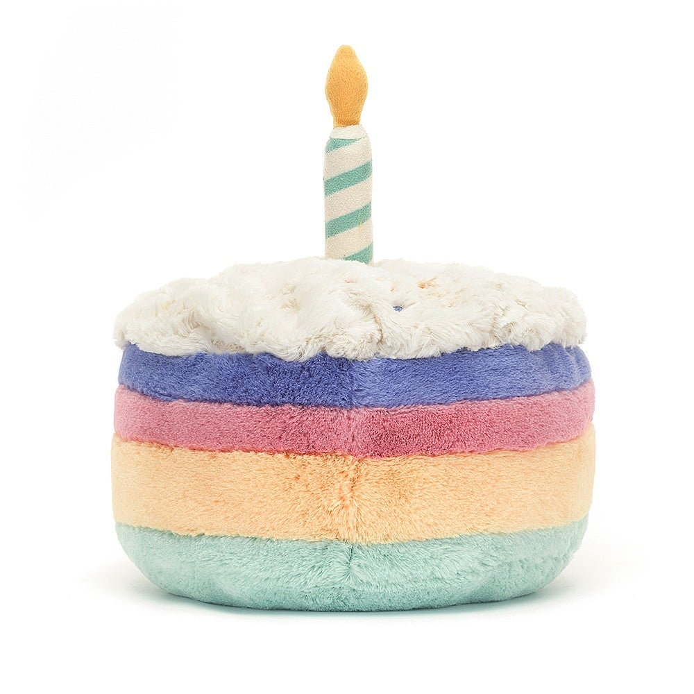 Jellycat Amuseable Rainbow Birthday Cake - Large    