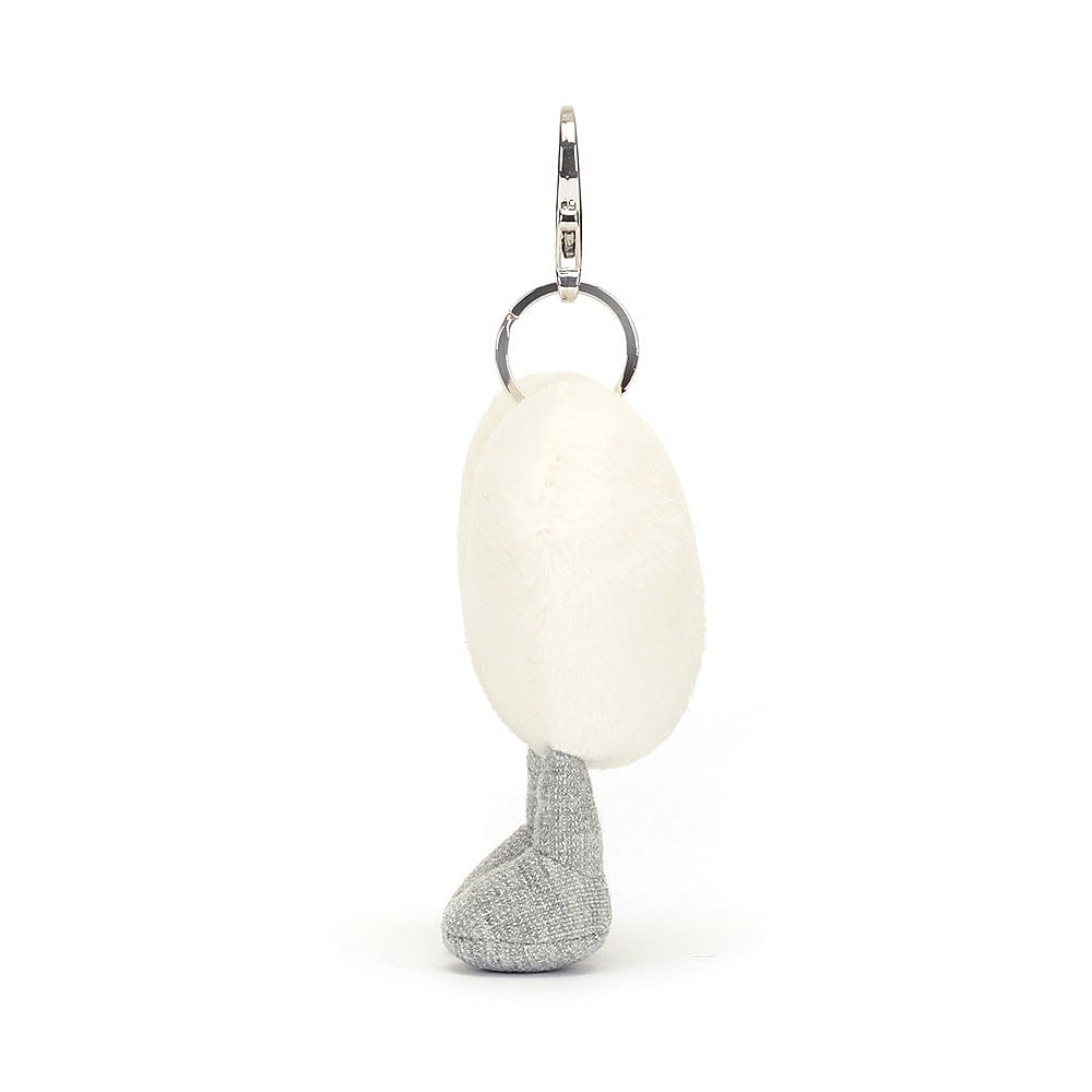 Jellycat Amuseable Cream Heart Bag Charm    