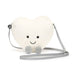 Jellycat Amuseable Cream Heart Bag    