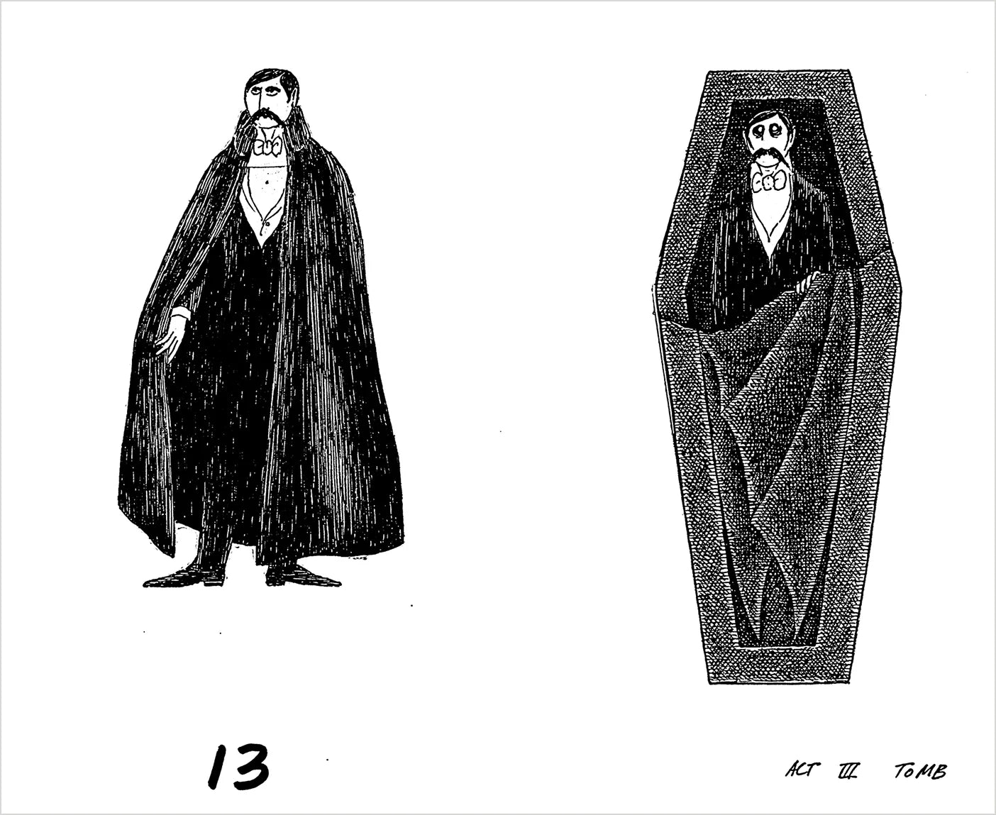 POM Edward Gorey's Dracula: A Toy Theatre