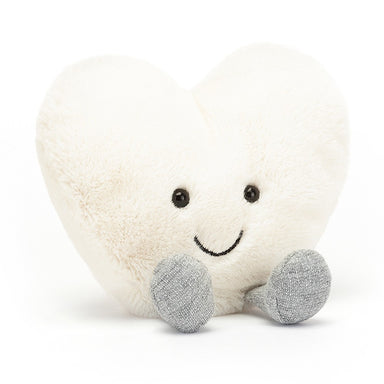 Jellycat Amuseable Heart Cream - Small    