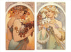 Alphonse Mucha Book of Postcards