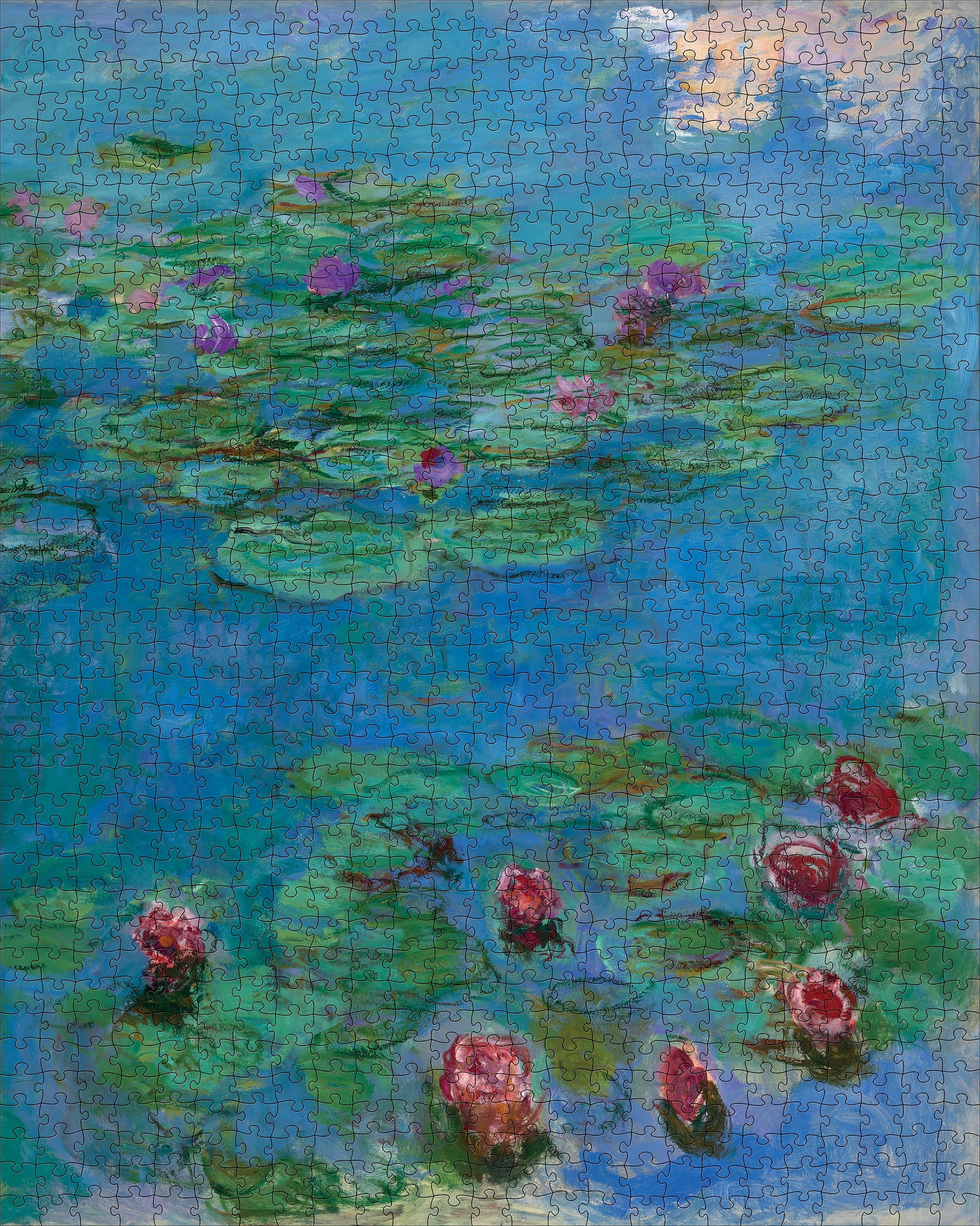 Claude Monet Water Lilies 1000 Piece Puzzle    