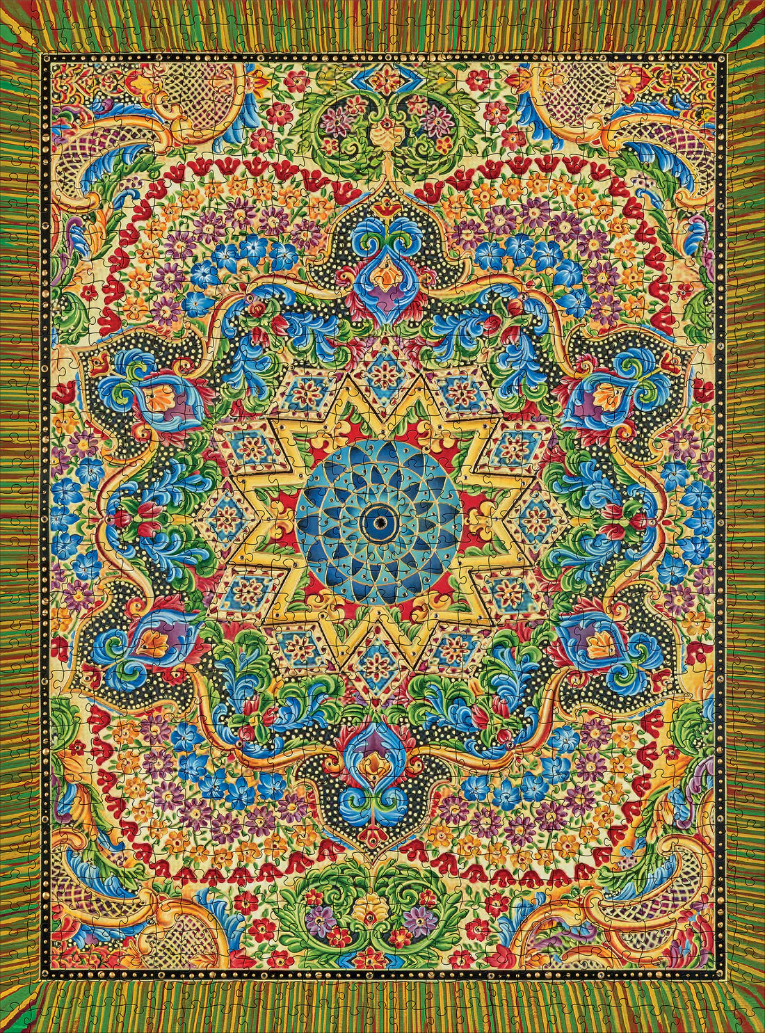 Tapestry Mandala Paul Heussenstamm 1000 Piece Puzzle
