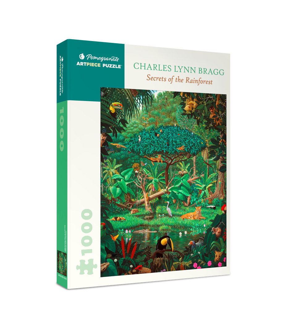 Secrets of The Rainforest 1000 Piece Charles Lynn Bragg Puzzle    