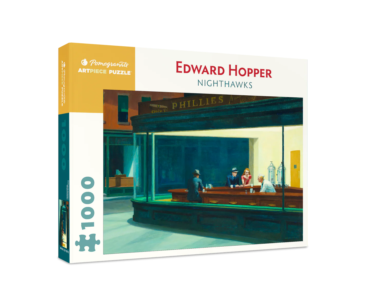 POM Edward Hopper: Nighthawks 1000 Piece Jigsaw Puzzle