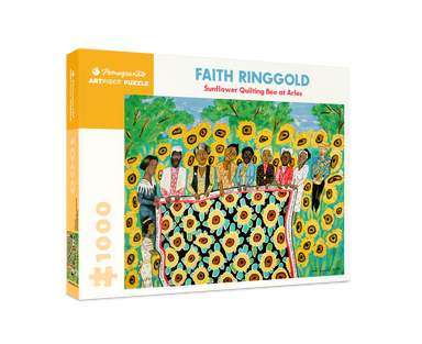 POM Faith Ringgold: Sunflower Quilting Bee at Arles 1000 Piece Jigsaw Puzzle