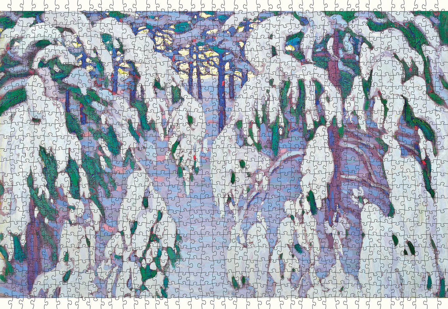 Lawren S. Harris Snow Fantasy 1000 Piece Jigsaw Puzzle