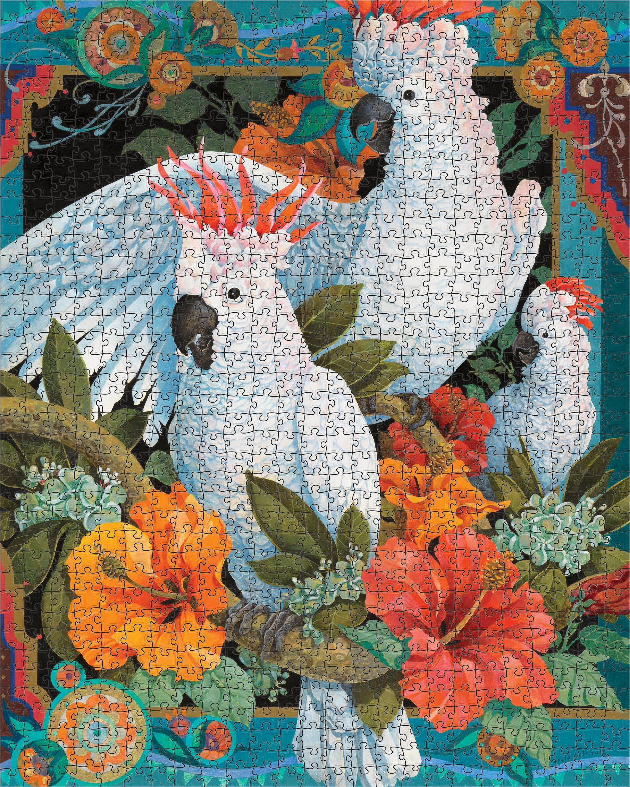 David Galchutt Tropical Trio 1000 Piece Puzzle    