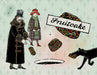 Edward Gorey's Eclectic Christmas Decor