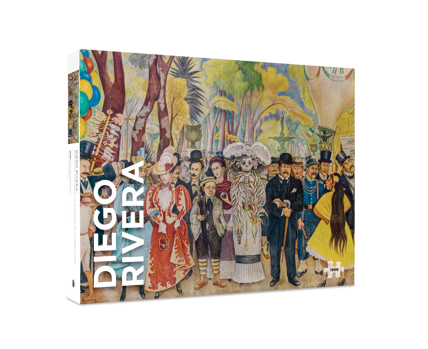 Diego Rivera Dream of a Sunday Afternoon in Alameda Park 1000 Piece Jigsaw Puzzle