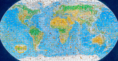 Anton Thomas Wild World 1500 Piece Puzzle