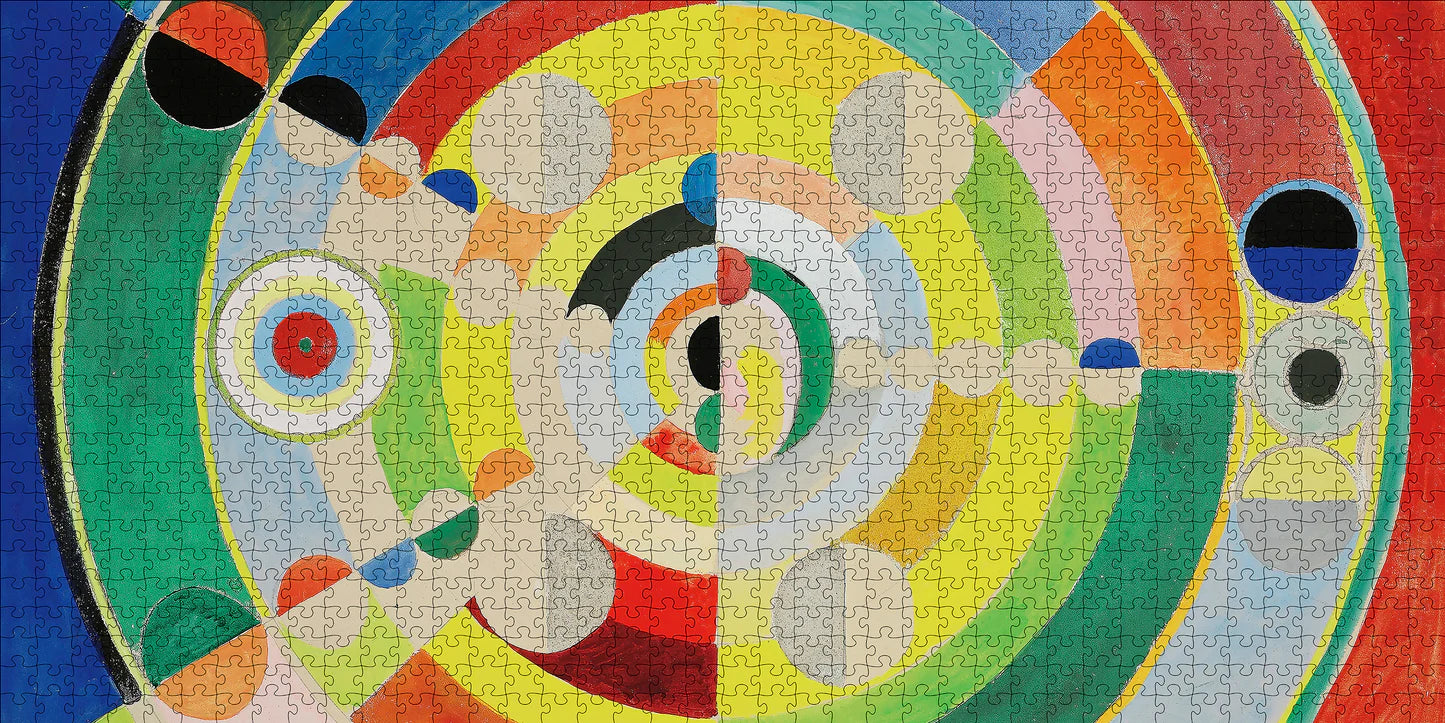 POM Robert Delaunay: Relief-disques 1000 Piece Jigsaw Puzzle