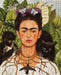 POM Frida Kahlo: Self-Portrait with Thorn Necklace and Hummingbird 1000 Piece Jigsaw Puzzle