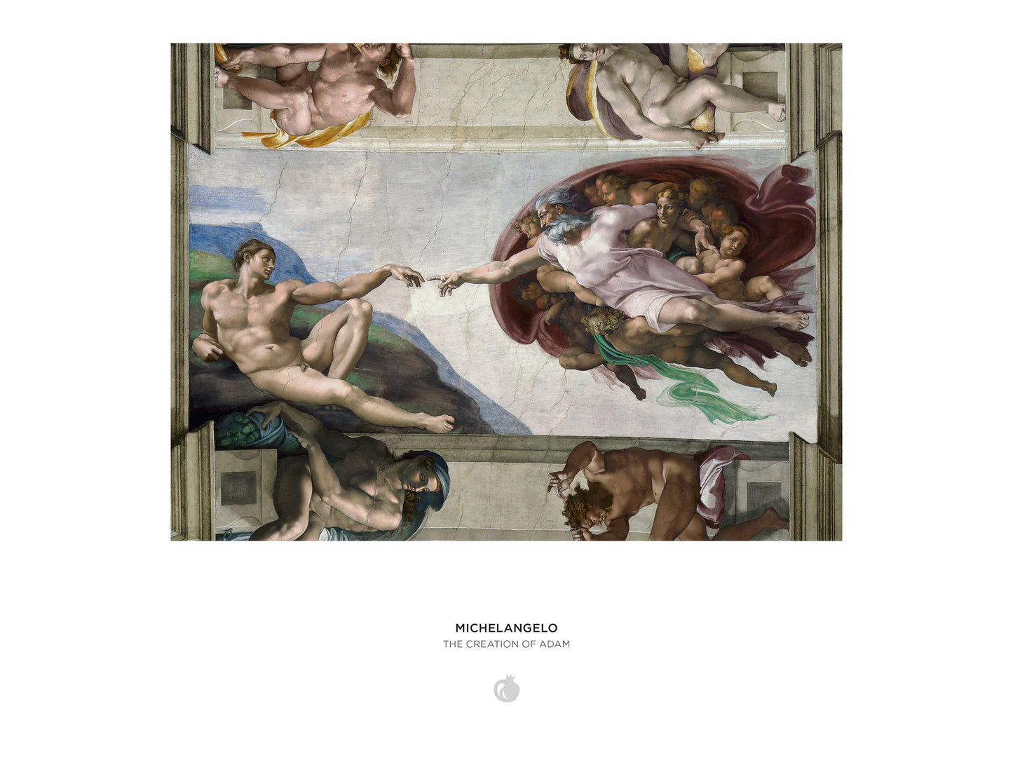 POM Michelangelo: The Creation of Adam 1000 Piece Jigsaw Puzzle
