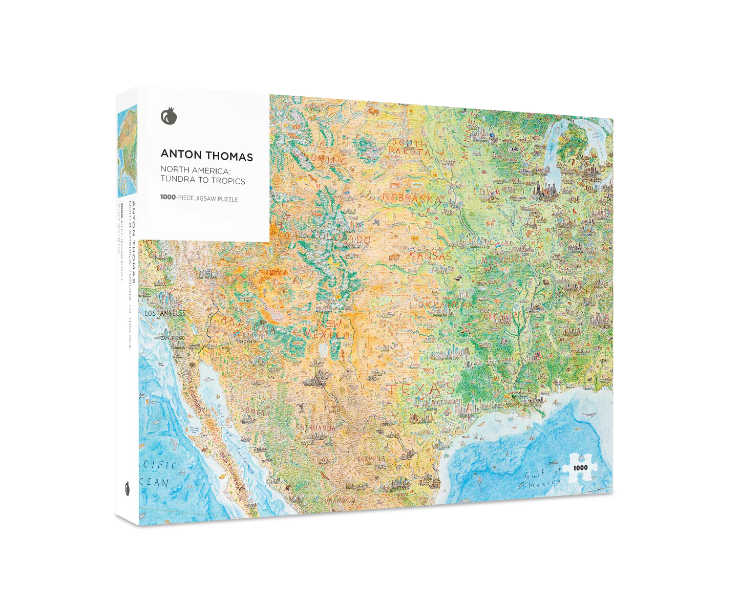 Anton Thomas North America Tundra to Tropics 1000 Piece Jigsaw Puzzle