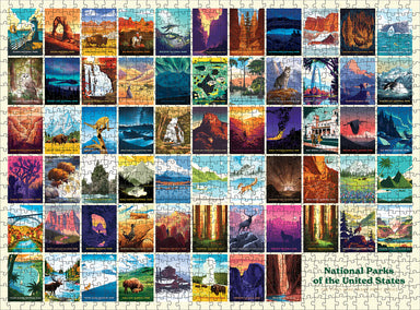 National Parks 1000 Piece Puzzle